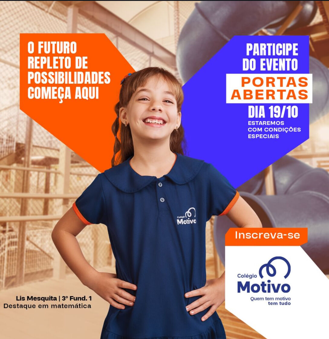 Campanha de matrículas do Colégio Motivo