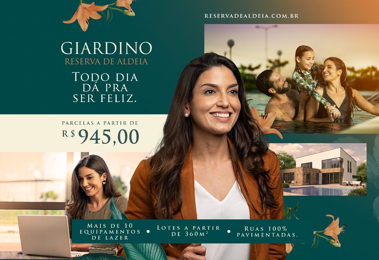 Campanha imobiliária Giardino Reserva de Aldeia, retrato feminino