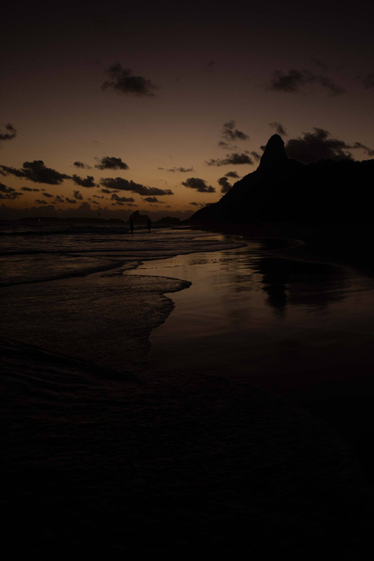 Mirante com vista de pôr do sol